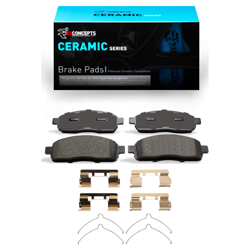 R1 Concepts R1 2004-2009 Ford F-150 4WD Front R1 Ceramic Pads & Hardware Kit