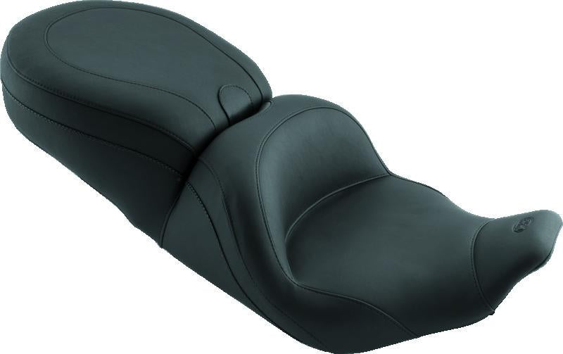 Mustang Motorcycle Mustang 02-08 Triumph America,03-08 Speedmaster Standard Touring 2PC Seat - Black