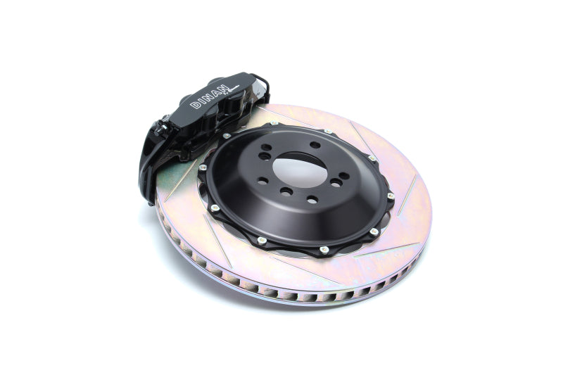Dinan 15-18 BMW M3 Rear Brake Kit - Black Calipers - Slotted