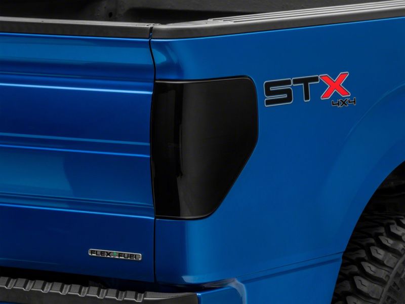 Raxiom 09-14 Ford F-150 Styleside Axial Series LED Tail Lights- Black Housing (Smoked Lens)
