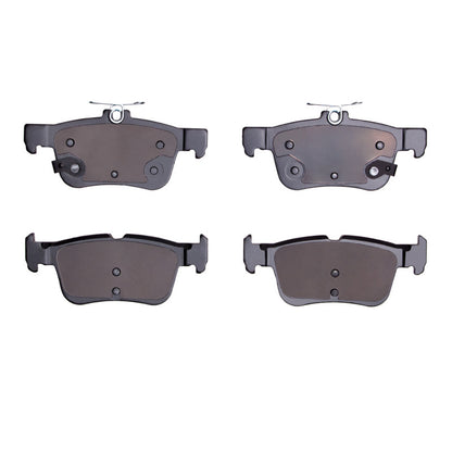 DFC 19-24 Ford Edge Rear 5000 Advanced Low Metallic Brake Pads