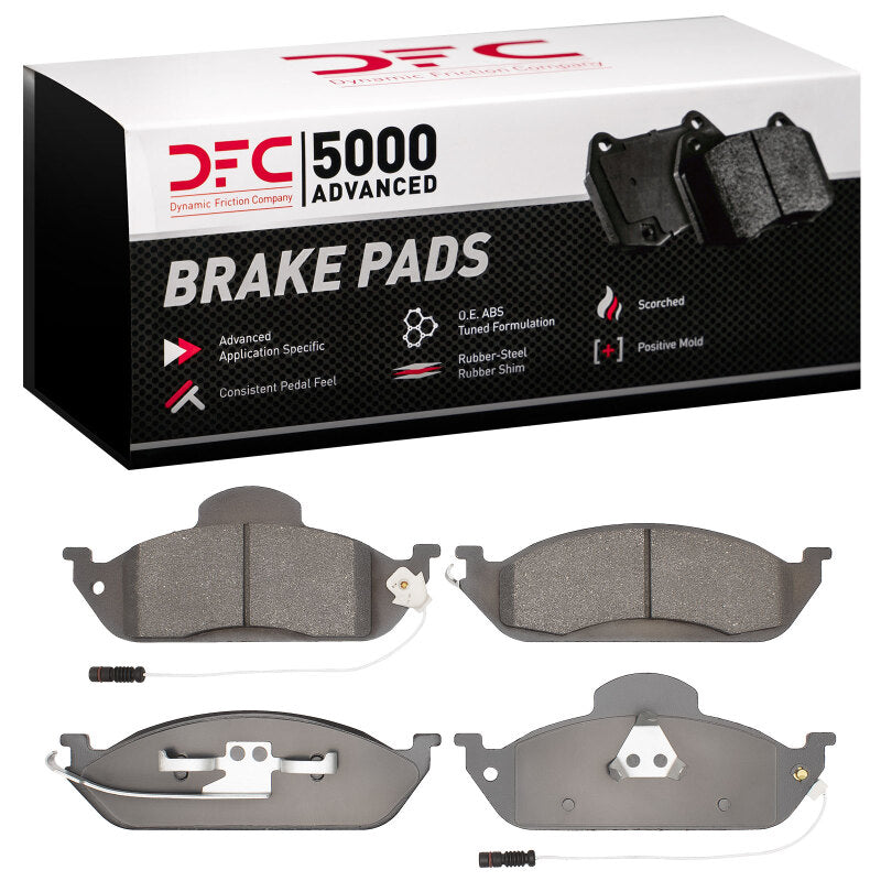DFC 98-05 Mercedes-Benz ML350 Front 5000 Advanced Low Metallic Brake Pads