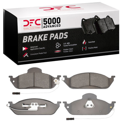 DFC 98-05 Mercedes-Benz ML350 Front 5000 Advanced Low Metallic Brake Pads