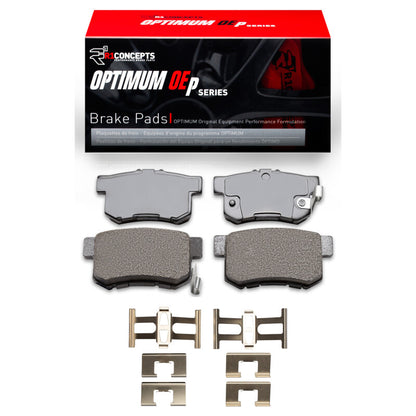 R1 Concepts R1 99-04 Acura RL Rear Optimum OE Pads & Hardware Kit