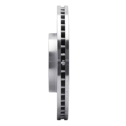 R1 Concepts R1 2007-2009 Hyundai Santa Fe Front Right Drilled & Slotted Silver Brake Rotor
