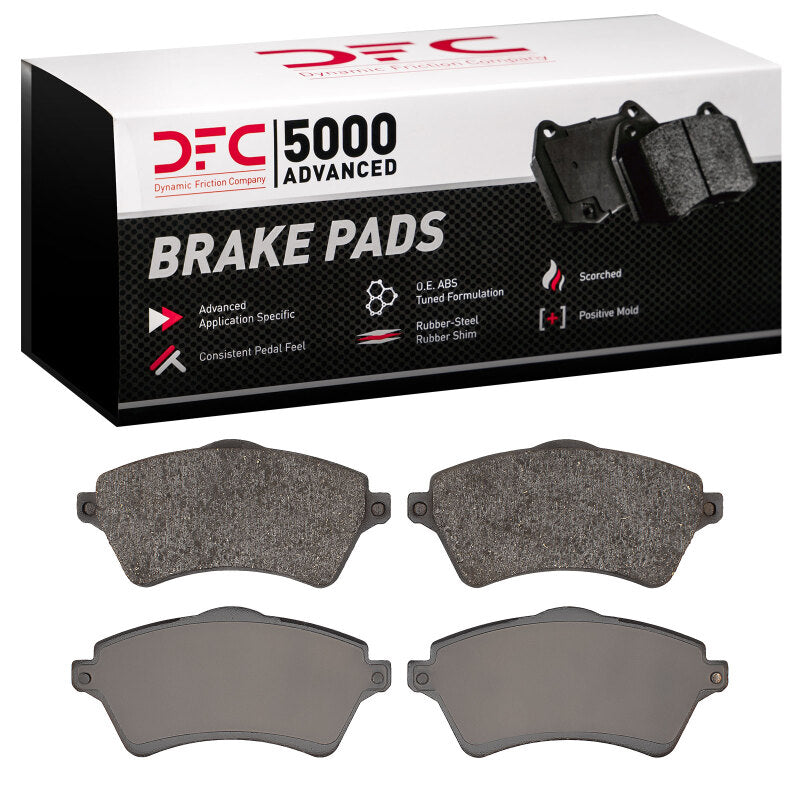 DFC 02-05 Land Rover Freelander Front 5000 Advanced Low Metallic Brake Pads