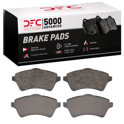 DFC 02-05 Land Rover Freelander Front 5000 Advanced Low Metallic Brake Pads
