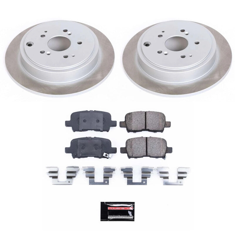 PowerStop Power Stop 03-08 Honda Pilot Rear Semi-Coated Rotor Kit
