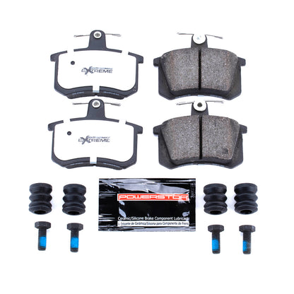 PowerStop Power Stop 88-92 Audi 80 Rear Z26 Extreme Street Brake Pads w/Hardware