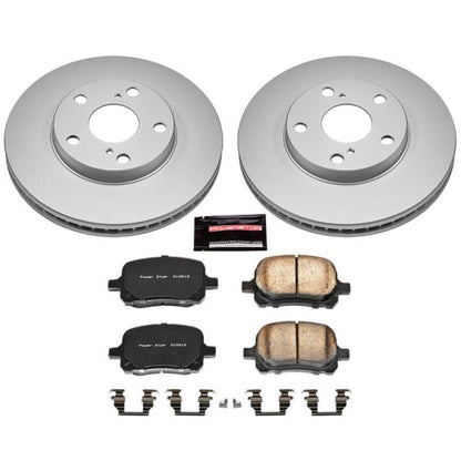 PowerStop Power Stop 97-01 Lexus ES300 Front Z17 Evolution Geomet Coated Brake Kit