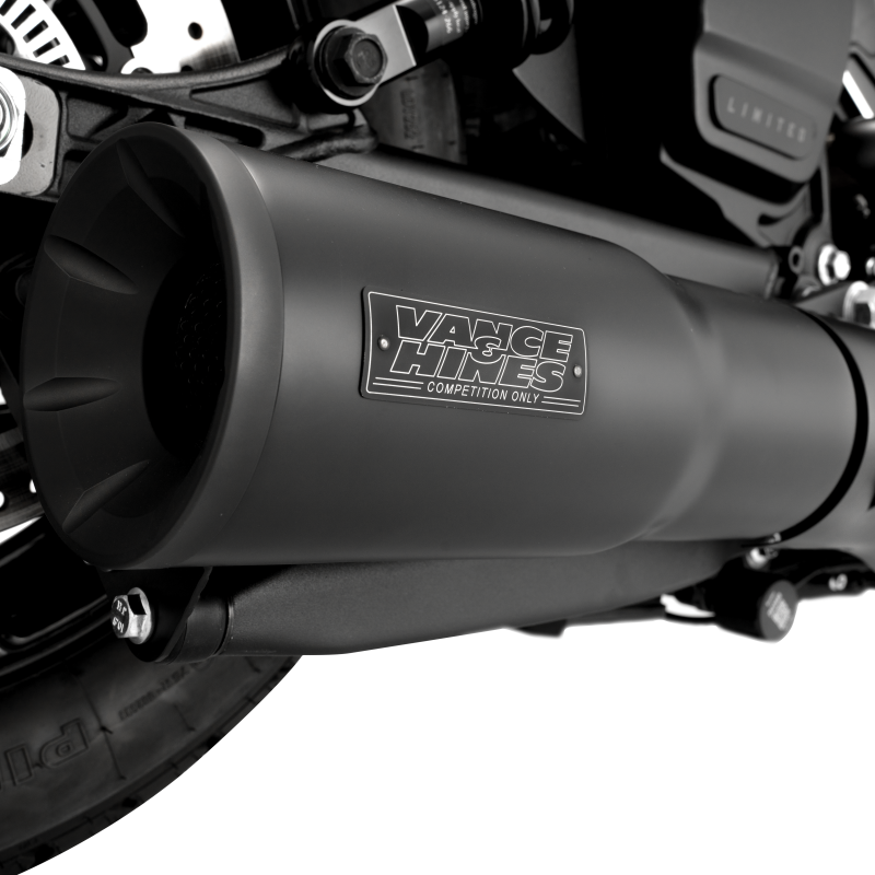Vance and Hines Vance & Hines 2025 Indian Scout Hi-Output Black Slip-On Exhaust