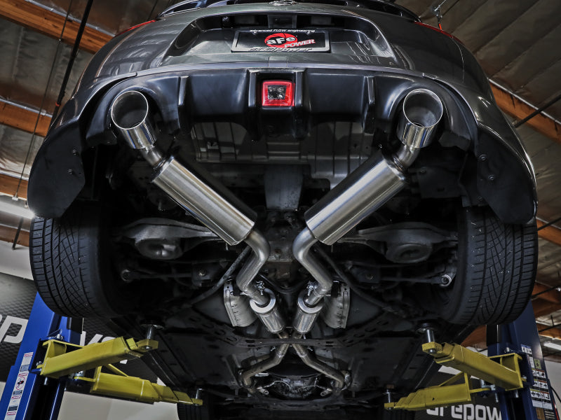 aFe Takeda Cat-Back Exhaust System Nissan 370Z 09-20 V6-3.7L- Polished Tip