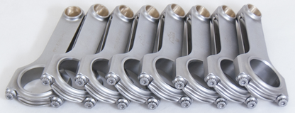 Eagle Chevrolet Small Block 5.700in Length ARP L19 Bolts Forged 4340 Steel H-Beam Rods - Set of 8