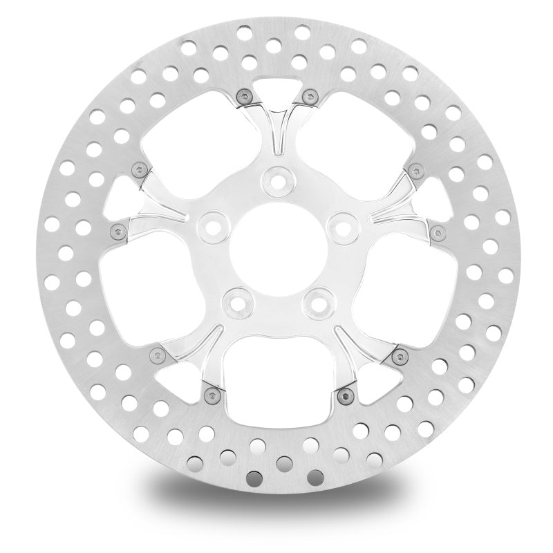 Performance Machine Disc/Carr 11.8 Galaxy Rear Right - Chrome