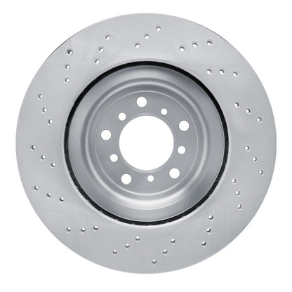 DFC 08-13 BMW M3 Right Front Drilled Brake Rotor