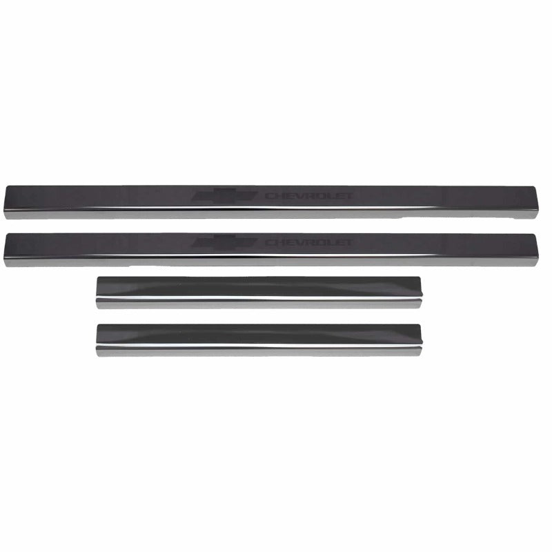 Putco 19-20 Ford Ranger SuperCrew (4pcs) Black Platinum Door Sills