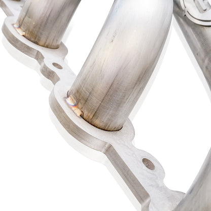 Stainless Works 2019+ Chevrolet Silverado 5.3/6.2 Catted Headers 1-7/8in Primaries 3in Leads X-Pipe