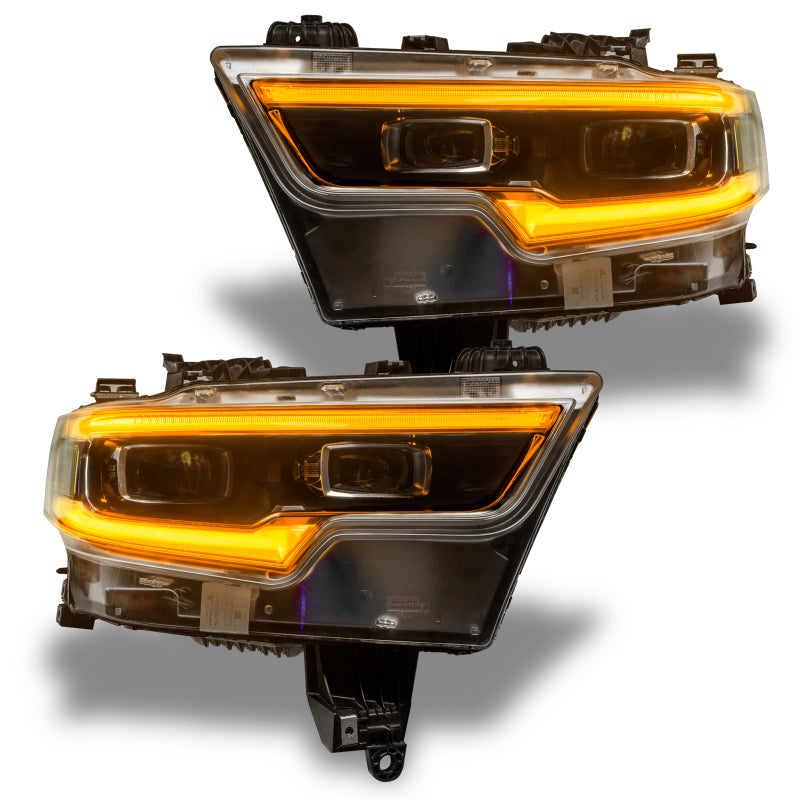 ORACLE Lighting Oracle 19-21 RAM 1500 Projector LED Headlight DRL Kit - ColorSHIFT RGBW+A w/o Controller