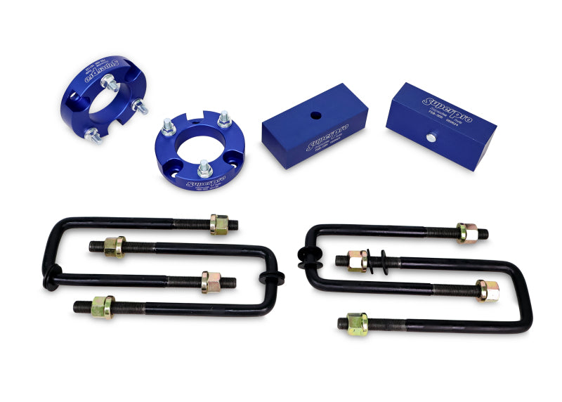 SuperPro 05-15 Nissan Navara D40 Front & Rear 35mm Block Spacer Kit - Easy Lift Kit