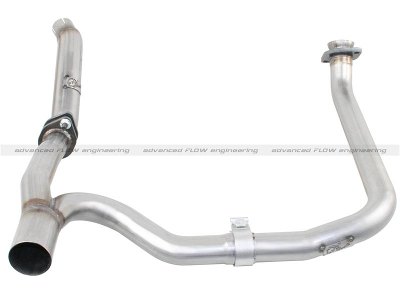 aFe Scorpion Exhaust System Cat Back 2.5in Aluminized Hi-Tuck 07-18 Jeep Wrangler JK V6 3.6/3.8L