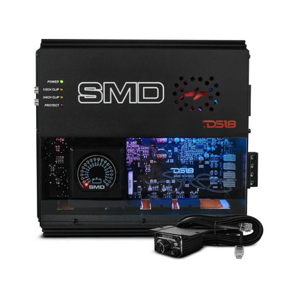 DS18 Steave Meade Colab 4-Channel Amp Class A/B 2x 400/4ohm 4 x 200/2ohm 4 x 150/4ohm Watts LED