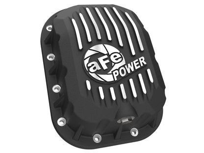 aFe POWER Pro Series Engine Oil Pan Black w/ Machined Fins Jeep Wrangler (JL)/Gladiator 18-25 V6