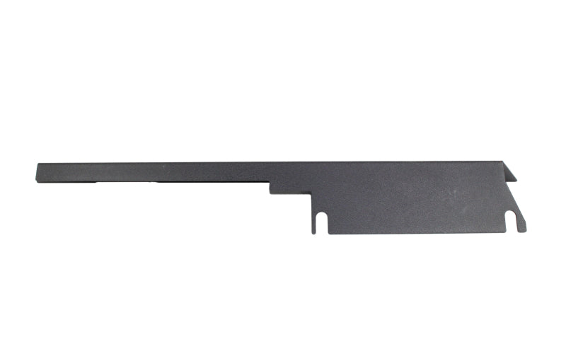 Fishbone Offroad 97-06 Jeep Wrangler TJ Steel Rock Slider W/O Tube Step - Black Textured Powdercoat