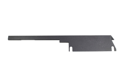 Fishbone Offroad 97-06 Jeep Wrangler TJ Steel Rock Slider W/O Tube Step - Black Textured Powdercoat