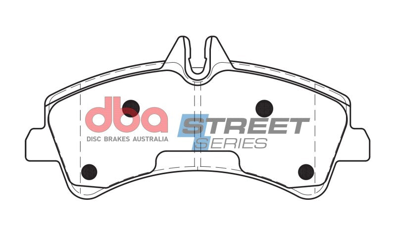 DBA 07-09 Dodge Sprinter 3500 DRW Rear Street Series Brake Pads