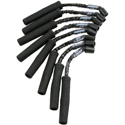 Granatelli Motor Sports Granatelli 99-23 GM LS2/LS3/LSA/LS7/LS9 Hi-Perf Coil-Near-Plug Wire Conn Kit w/Blk Jacket/Blk Sleeve
