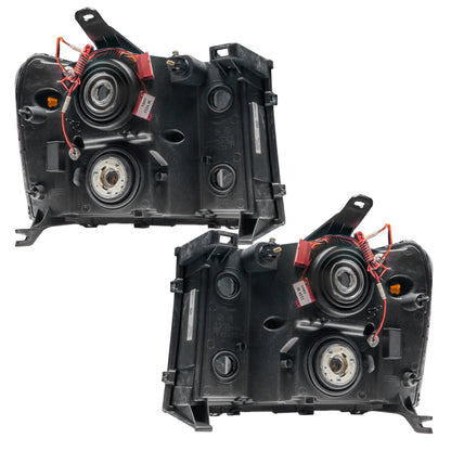ORACLE Lighting Oracle 07-13 GMC Sierra SMD HL - Square Ring Design - ColorSHIFT w/o Controller