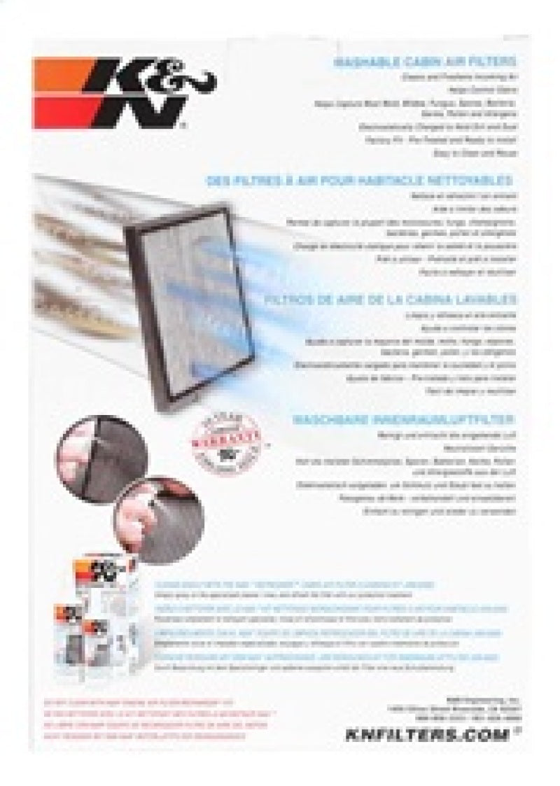 K&N Engineering K&N 14-17 Fiat 500L 1.4L L4 F/I Air Filter