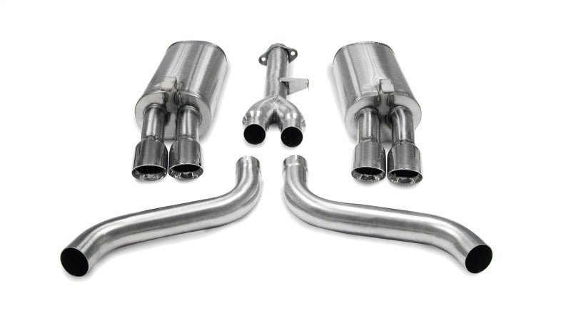 CORSA Performance Corsa 1986-1991 Chevrolet Corvette C4 5.7L V8 L98 Polished Sport Cat-Back Exhaust