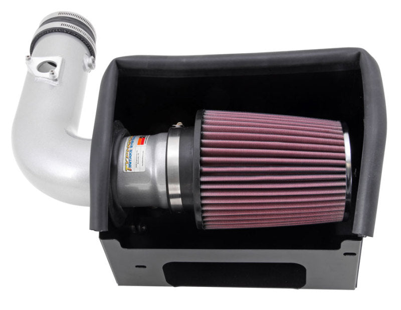 K&N Engineering K&N 13 Subaru BRZ 2.0L / 13 Scion FR-S 2.0L Silver 69 Series Typhoon Intake