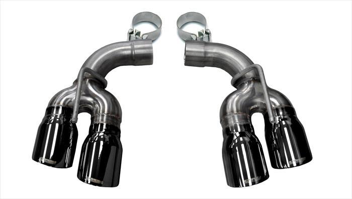 CORSA Performance Corsa 2017-24 Chevy Camaro ZL1 2.75in Inlet / 4.0in Outlet Black PVD Tip Kit (For Corsa ExhaustOnly)