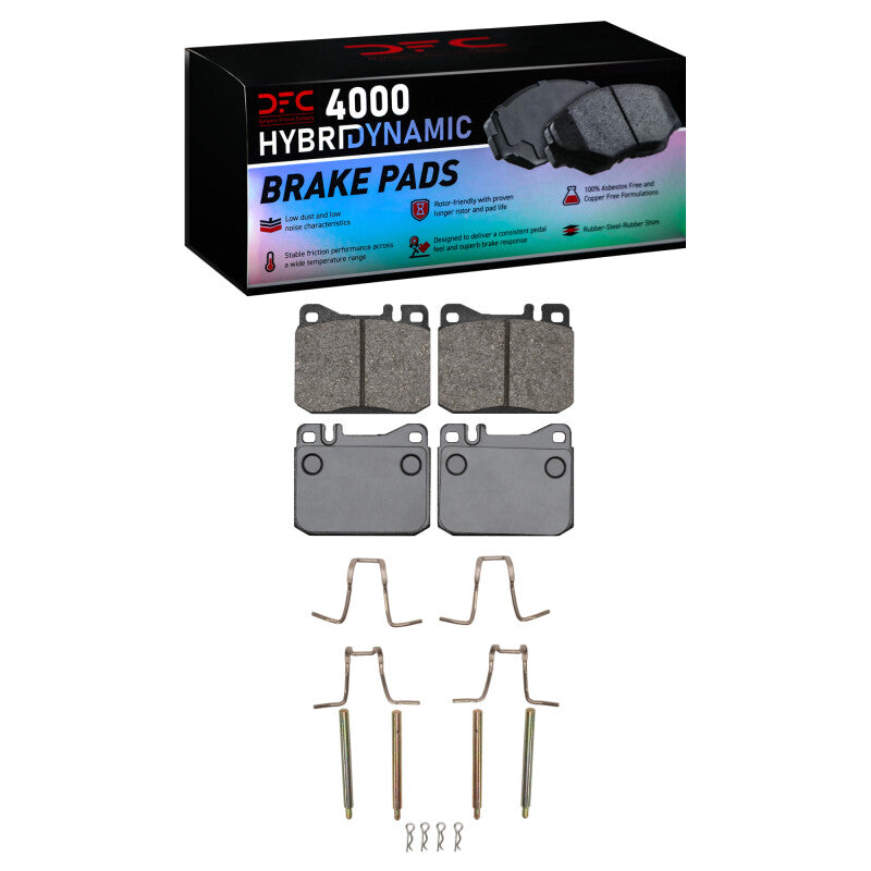 DFC 73-79 Mercedes-Benz 300D Front 4000 HybriDynamic Brake Pads and Hardware Kit