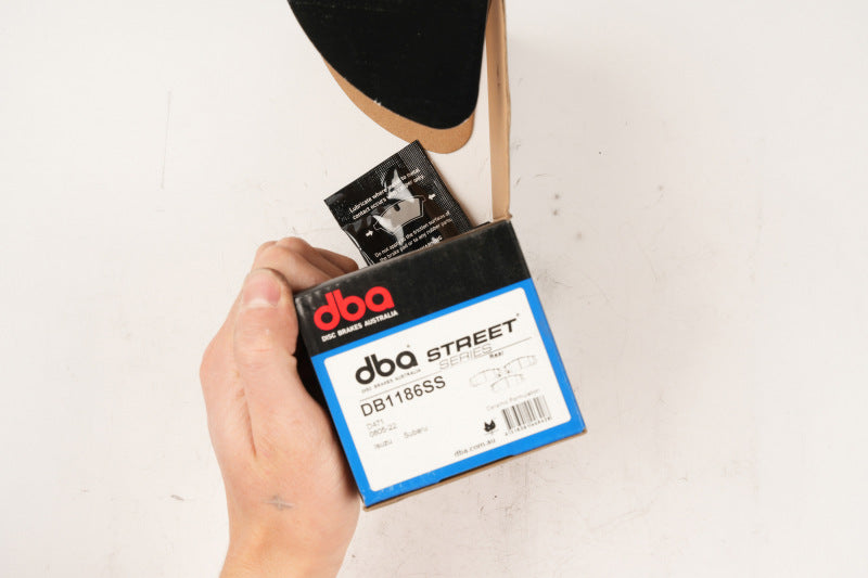 DBA 93-98 Subaru Impreza (w/ABS Excl Outback) Rear Street Series Brake Pads