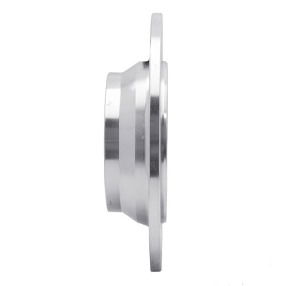 R1 Concepts R1 07-10 Volvo S80 Rear Right Drilled & Slotted Silver Brake Rotor