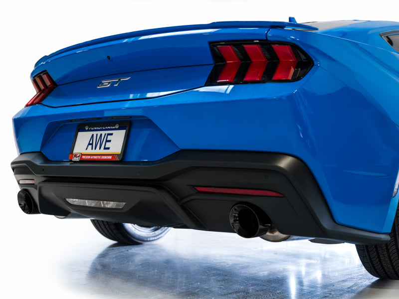 AWE Tuning 2024 Ford Mustang GT Fastback S650 RWD Touring Catback Exhaust w/ Dual Diamond Black Tips