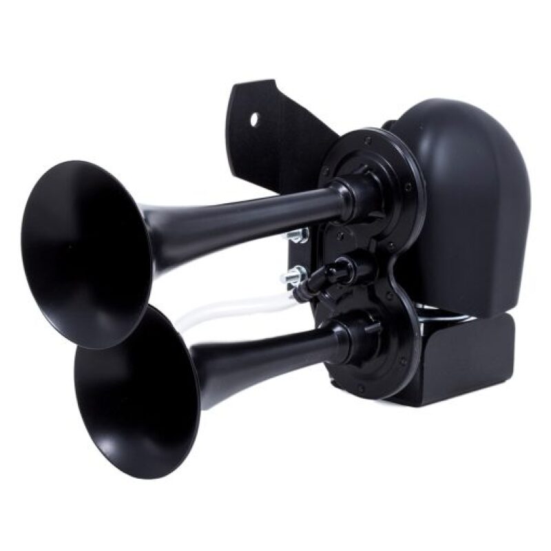 Kleinn Air Horns Kleinn 79-24 Harley-Davidson Horns w/ Cowbell Horn Cover