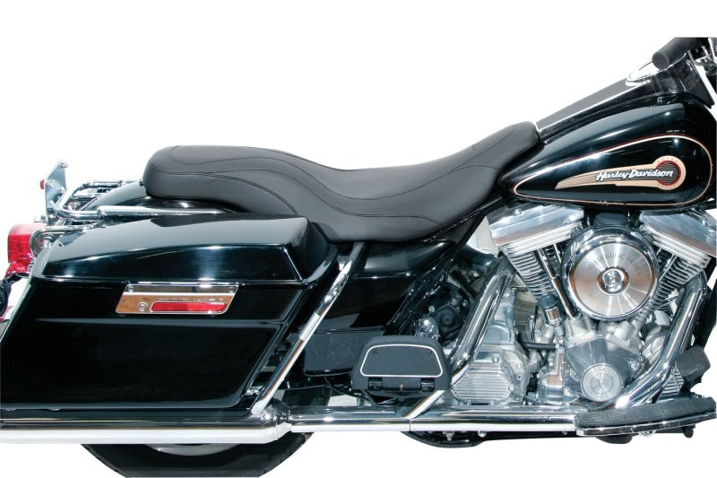Mustang Motorcycle Mustang 97-07 Harley Electra Glide, Road Glide DayTripper 1PC Seat - Black