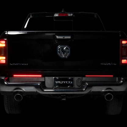 Putco 09-22 Jeep Wrangler JK/19-22 Ram 1500/2500 18in Split Red Light Blade Direct Fit Kit Red/White