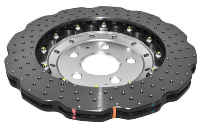 DBA 16-19 Audi R8 Iron Rotor Front 5000 Series Drilled Rotor w/Silver Hat