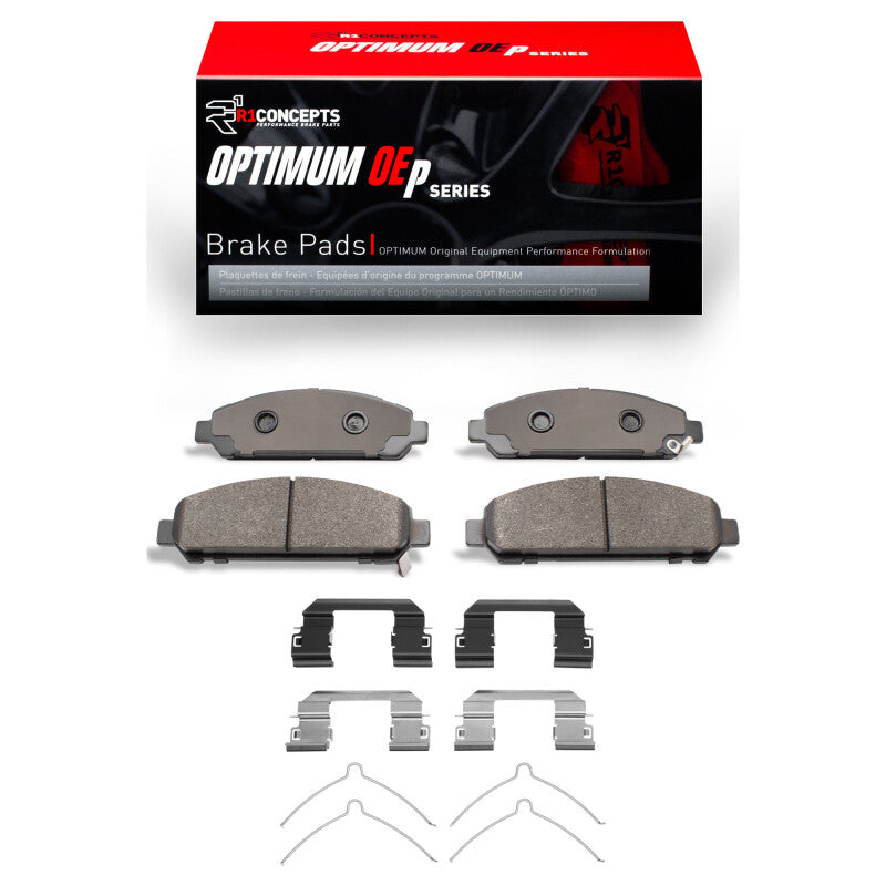 R1 Concepts R1 2009-2015 Toyota Venza Front R1 Optimum OE Pads & Hardware Kit