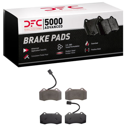 DFC 15-20 Alfa Romeo 4C Front 5000 Advanced Low Metallic Brake Pads