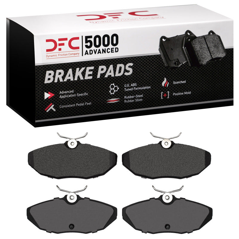 DFC 03-05 Jaguar S-Type Rear 5000 Advanced Low Metallic Brake Pads