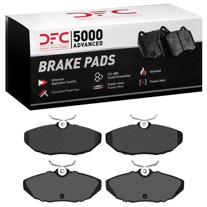DFC 03-05 Jaguar S-Type Rear 5000 Advanced Low Metallic Brake Pads
