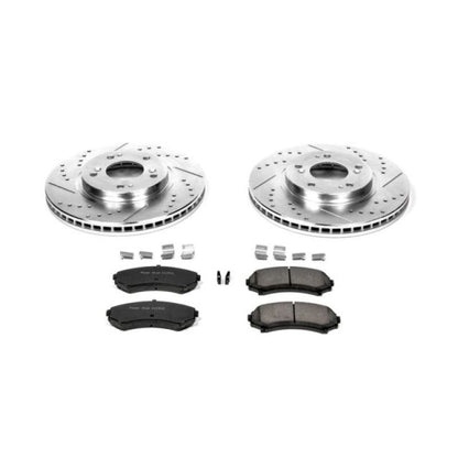 PowerStop Power Stop 04-11 Mitsubishi Endeavor Front Z23 Evolution Sport Brake Kit