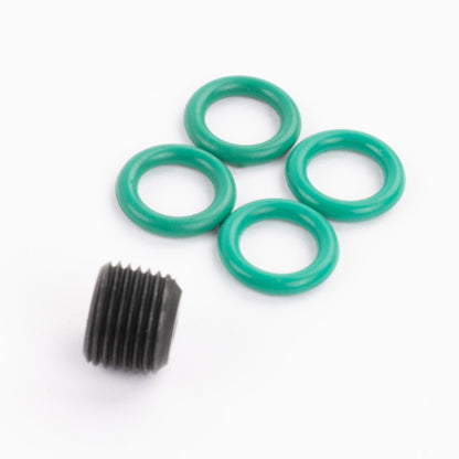 AEM 03-06 Evo 8 & 9 Black Fuel Rail
