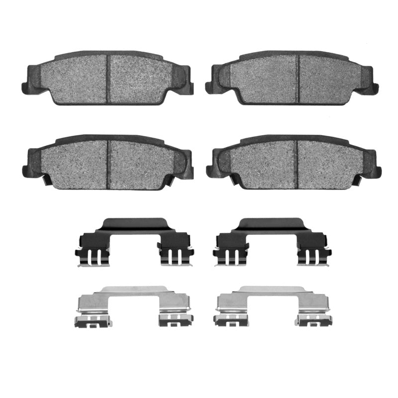 R1 Concepts R1 03-11 Cadillac STS Rear Semi Met Pads & Hardware Kit